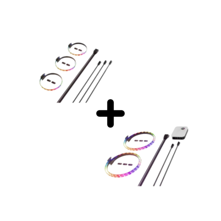 HYTE BUNDLE LED LS10 3 pack nero +LS30B2NP 2 pack