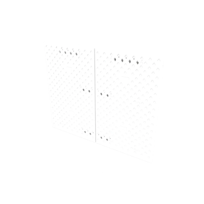 DEZCTOP ACC. D-BOARD BIANCO PER MONTAGGIO A PARETE 36x1x58cm