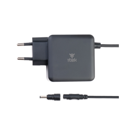 ITEK ALIMENTATORE UNIV. NOTEBOOK 65W 8 conn, GaN SUPER SLIM