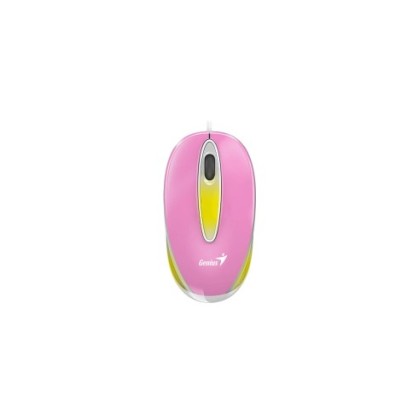 GENIUS MOUSE USB DX-MINI FLASHING LED PINK