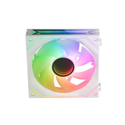 MARS GAMING MF-LINKFINITYKIT, PWM MODULAR ARGB FAN KIT, ARGB CONTROLLER, WH