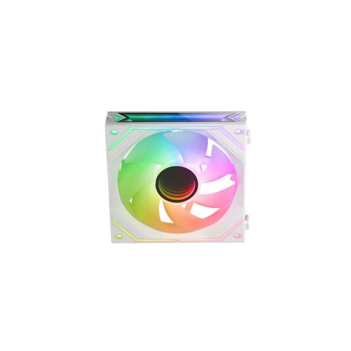 MARS GAMING MF-LINKFINITYKIT, PWM MODULAR ARGB FAN KIT, ARGB CONTROLLER, WH