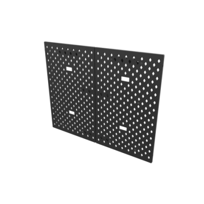 DEZCTOP ACC. D-BOARD NERO PER MONTAGGIO A PARETE 36x1x58cm