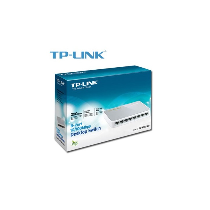 TP-LINK 8 PORTE 10/100 MINI SWITCH