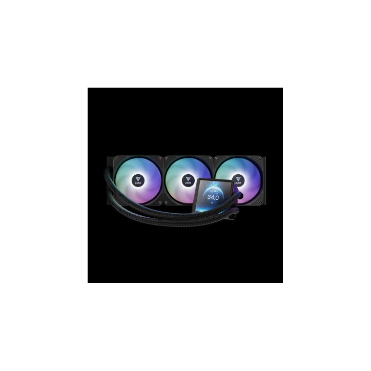 GAMDIAS RAFF.LIQUIDO AURA GL360 LCD IPS LCD 4'' LGA...1851 & ...AM5