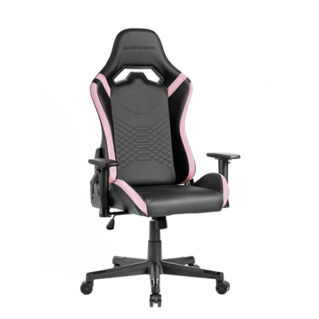 MARSGAMING SEDIA GAMING MGC-PRO PK PELLE NERA & ROSA