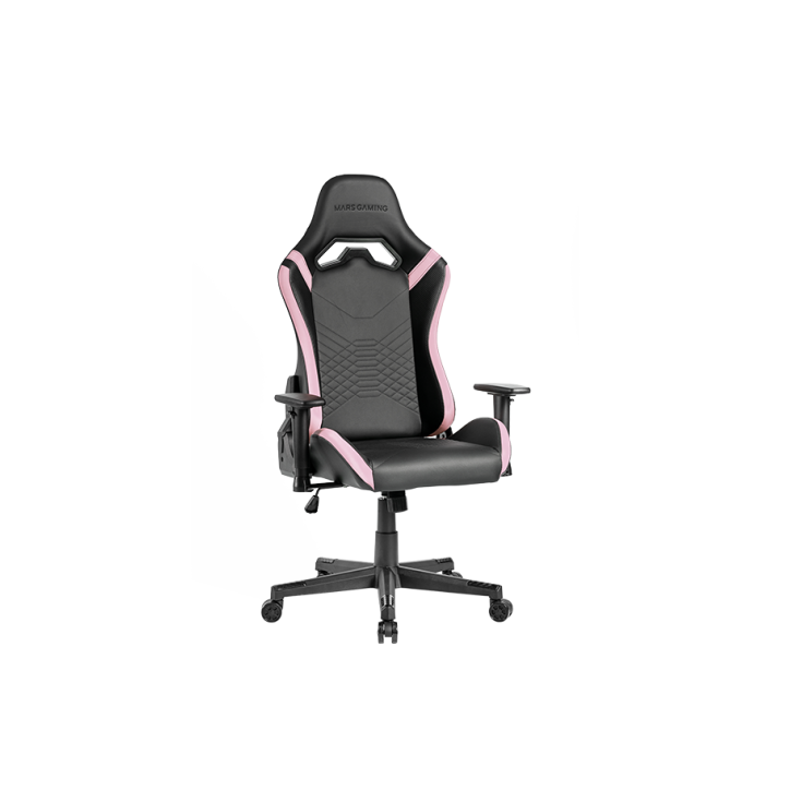 MARSGAMING SEDIA GAMING MGC-PRO PK PELLE NERA & ROSA