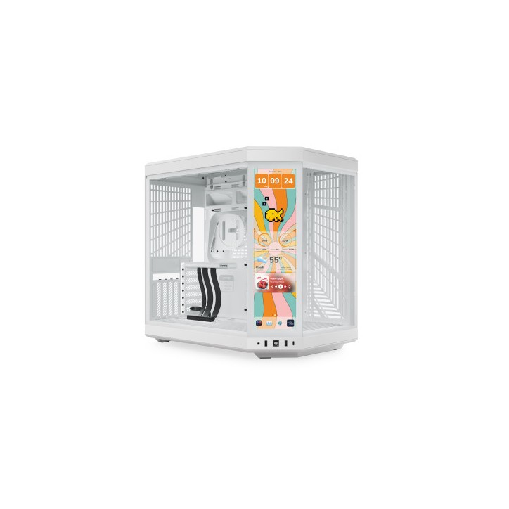 HYTE CASE MID TOWER Y70 TOUCH INFINITE SNOW CS-HYTE-Y70TTI-WW