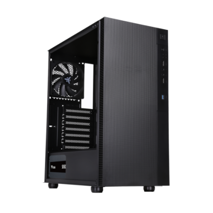 ITEK CASE MIDDLE TOWER SYLENT 03NP PSU 500W ATX 2xUSB3 3x12cm FAN FONOASSOR