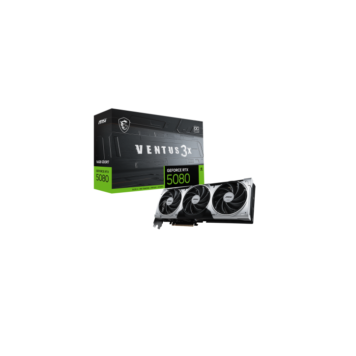 VGA MSI GEFORCE RTX 5080 16G VENTUS 3X OC