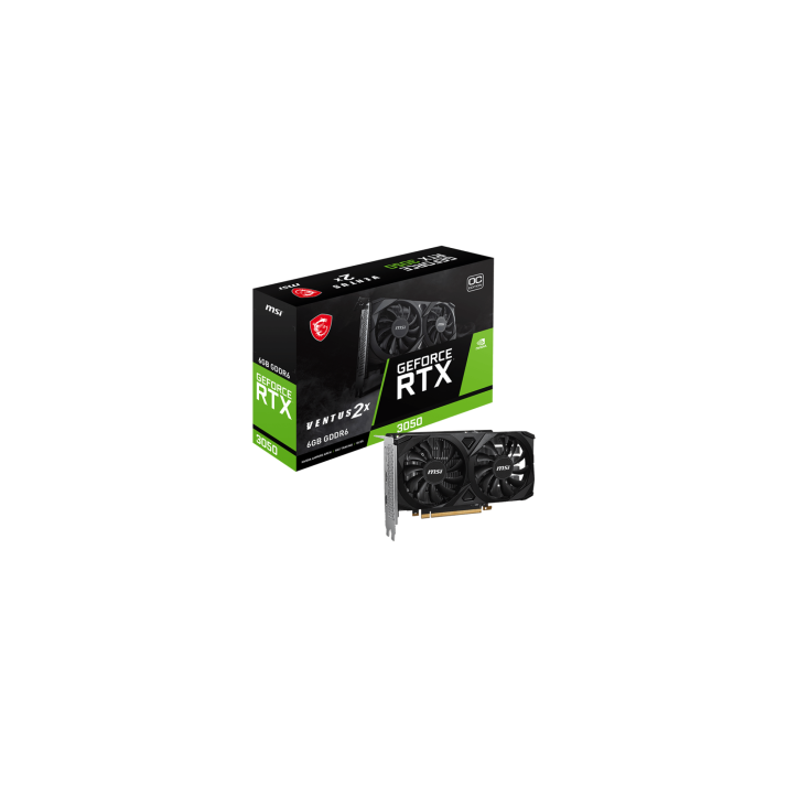 VGA MSI GEFORCE RTX 3050 VENTUS 2X E 6G OC