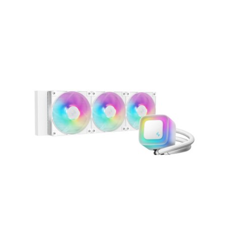 DEEPCOOL RAFF. LIQUIDO LE360 V2 BIANCA 3*ARGB