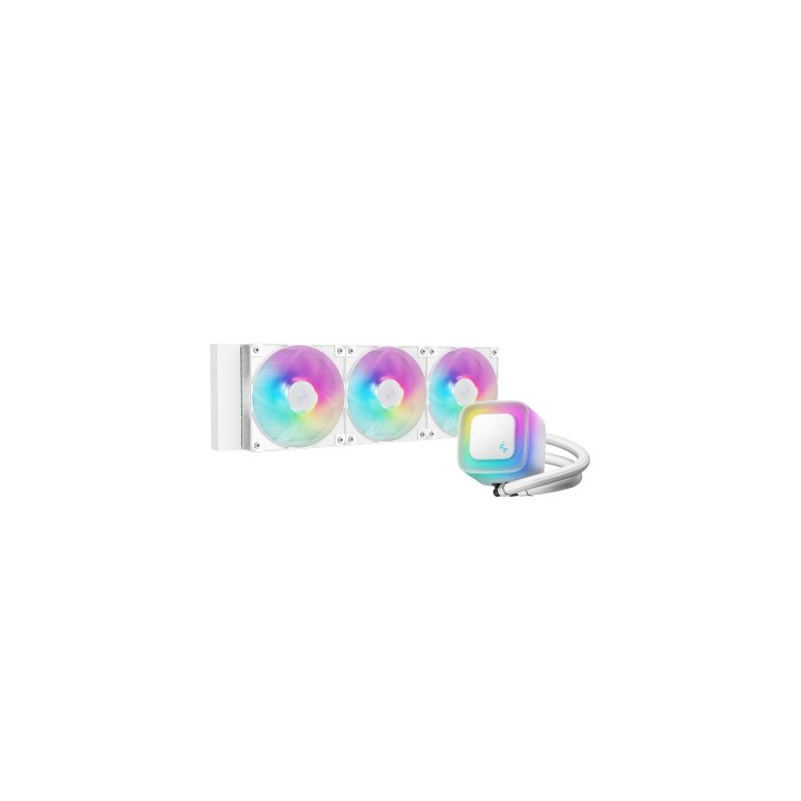 DEEPCOOL RAFF. LIQUIDO LE360 V2 BIANCA 3*ARGB