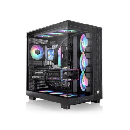 THERMALTAKE CASE M.TOWER VIEW 380 XL 2*TG ARGB 4*120MM FAN