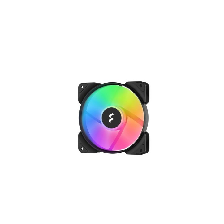 FRACTAL VENTOLINA CASE ASPECT 12 RGB PWM BLACK FRAME 3-PACK