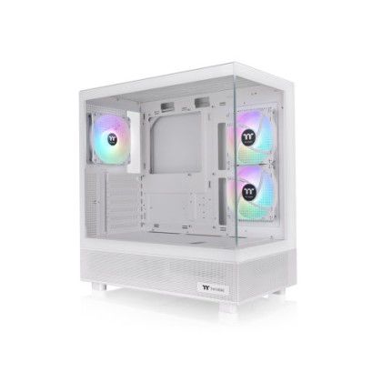 THERMALTAKE CASE M.TOWER VIEW 270 PLUS TG ARGB SNOW 3*120mm WHITE ARGB Hyd