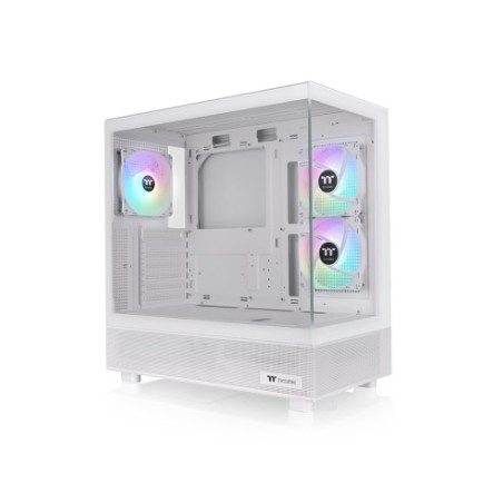 THERMALTAKE CASE M.TOWER VIEW 270 PLUS TG ARGB SNOW 3*120mm WHITE ARGB Hyd