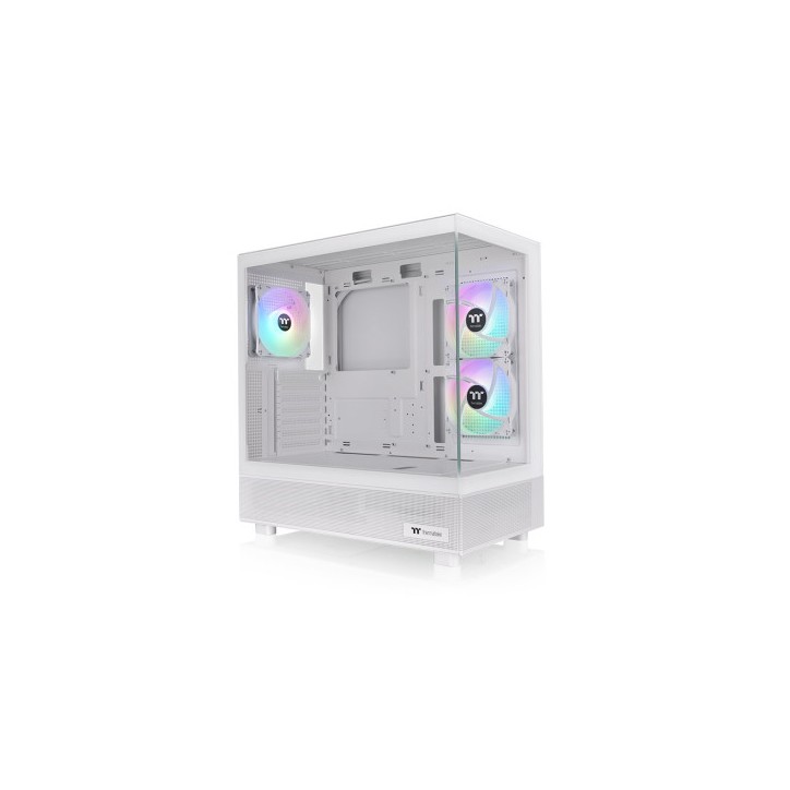 THERMALTAKE CASE M.TOWER VIEW 270 PLUS TG ARGB SNOW 3*120mm WHITE ARGB Hyd
