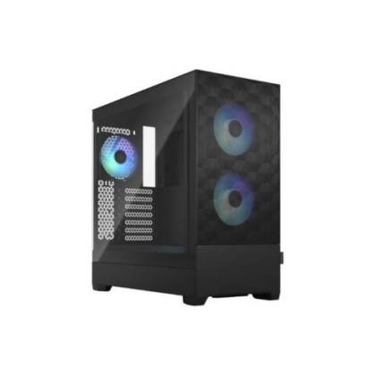 FRACTAL CASE MID TOWER POP AIR RGB BLACK TG CLEAR TINT