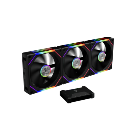 GAMDIAS VENTOLA CASE KIT AEOLUS P2-1203U 3x120 REVERS ARGB FAN + CTRL AEOLU