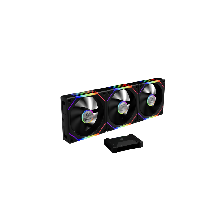GAMDIAS VENTOLA CASE KIT AEOLUS P2-1203U 3x120 REVERS ARGB FAN + CTRL AEOLU