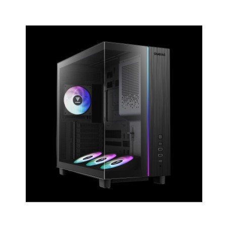 GAMDIAS CASE MID TOWER ATLAS M4 4xARGB 2TG
