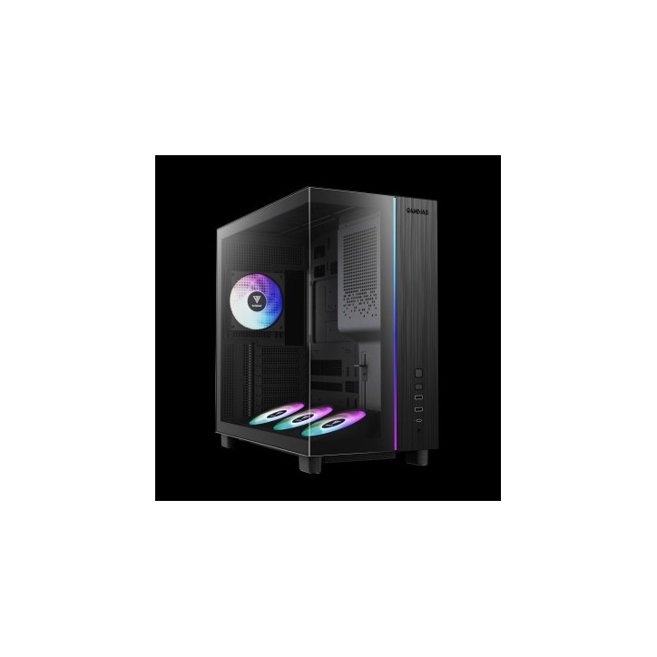 GAMDIAS CASE MID TOWER ATLAS M4 4xARGB 2TG