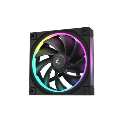 DEEPCOOL VENTOLE CASE FL12 NERA ARGB PWM BASSO RUMORE