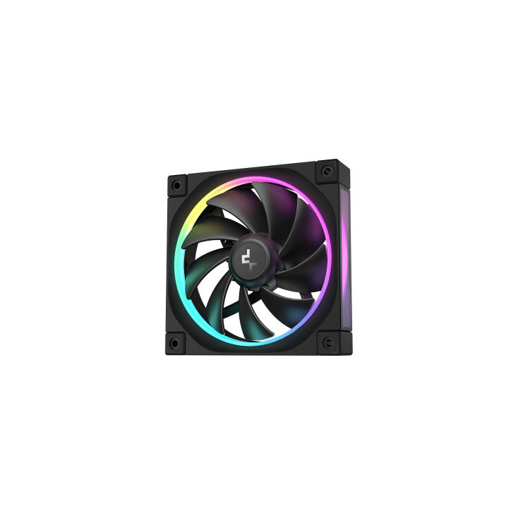 DEEPCOOL VENTOLE CASE FL12 NERA ARGB PWM BASSO RUMORE