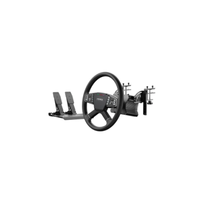 MOZA TRUCK DRIVING SIMULATOR BUNDLE R5 VOLANTE CAMION & PEDALIERA per PC