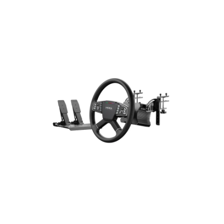 MOZA TRUCK DRIVING SIMULATOR BUNDLE R5 VOLANTE CAMION & PEDALIERA per PC