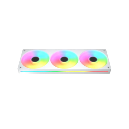 COUGAR VENTOLE CASE UNI360-FB TELAIO SINGOLO ARGB PWM REVERSE BLADE WH