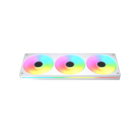 COUGAR VENTOLE CASE UNI360-FB TELAIO SINGOLO ARGB PWM REVERSE BLADE WH