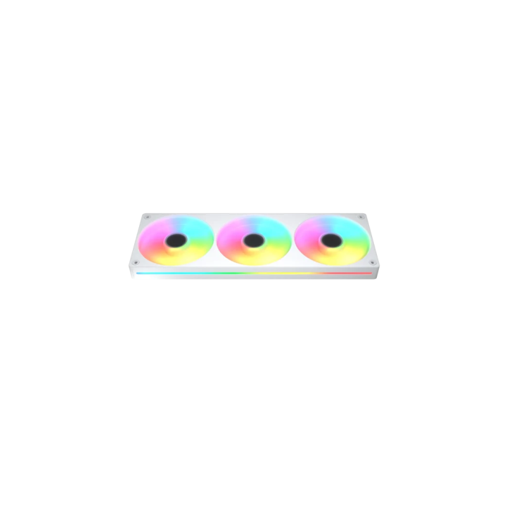 COUGAR VENTOLE CASE UNI360-FB TELAIO SINGOLO ARGB PWM REVERSE BLADE WH