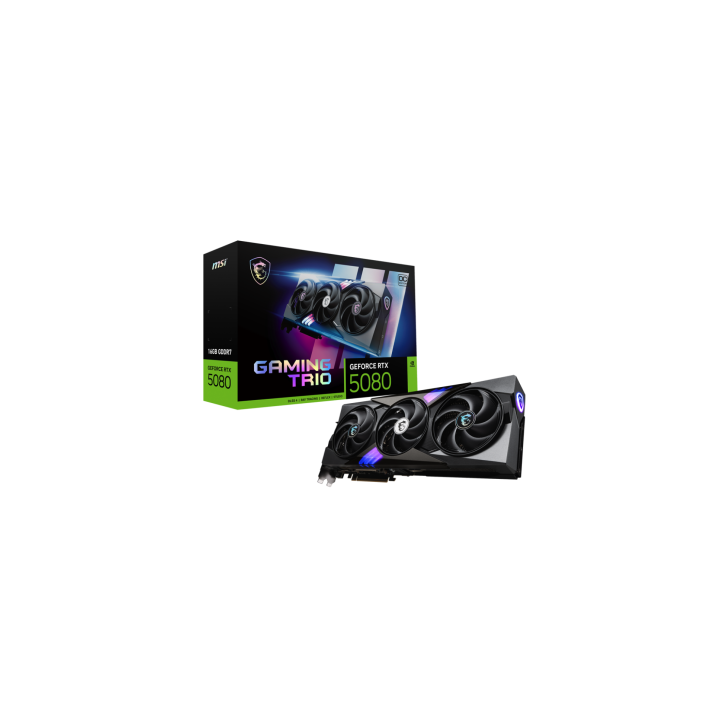 VGA MSI GEFORCE RTX 5080 16G GAMING TRIO OC