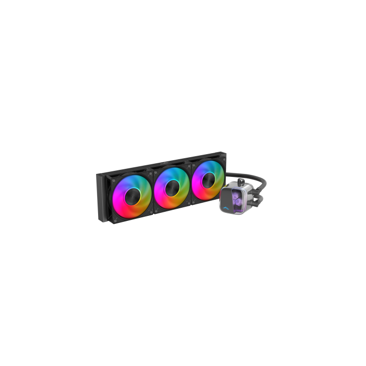 SAMA RAFF LIQUIDO L70 360BK ARGB POMPA CERAMICA VENTOLE 28mm