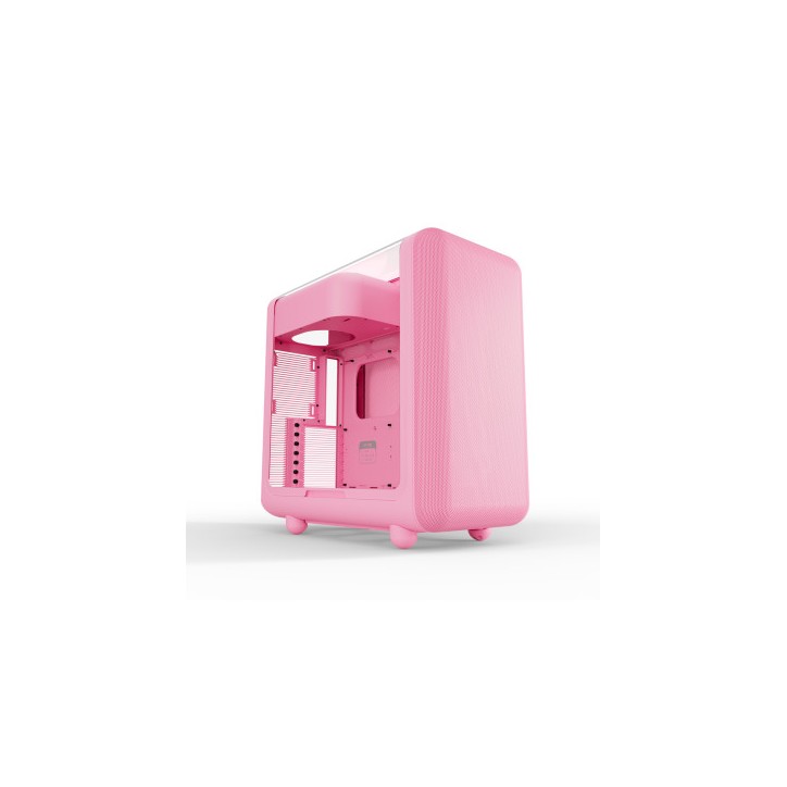 HYTE CASE MID TOWER X50 TG STRAWBERRY MILK