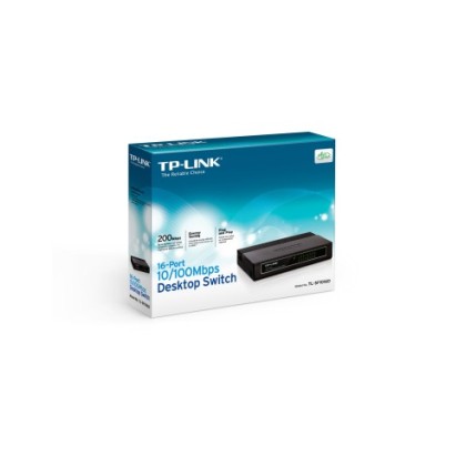TP-LINK 16 PORTE 10/100 DESKTOP SWITCH