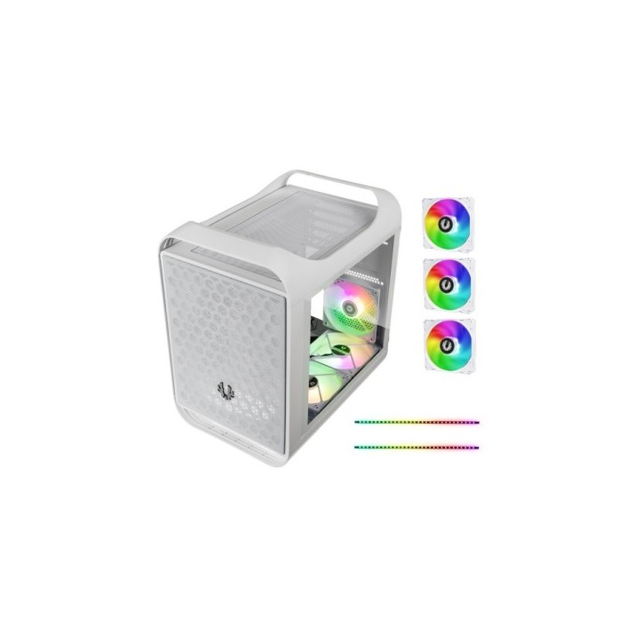 BITFENIX CASE MICRO ATX PRODIGY M ARGB WHITE