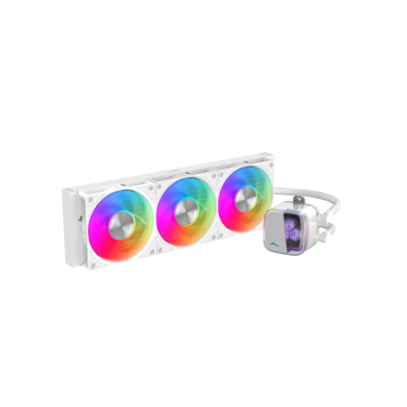 SAMA RAFF LIQUIDO L70 360WH WHITE ARGB POMPA CERAMICA VENTOLE 28mm