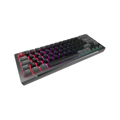 RAIJINTEK TASTIERA GAMING MGA-68 BLACK ALLUMINIO ARGB MAGNETIC SWITCH