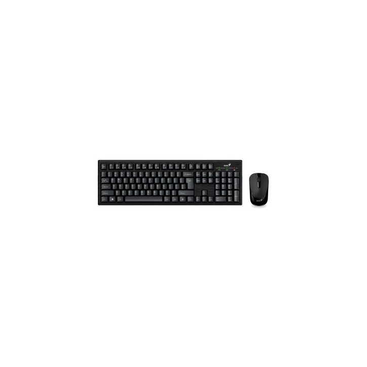 GENIUS TASTIERA + MOUSE WIR. KM-8101 BLACK IT