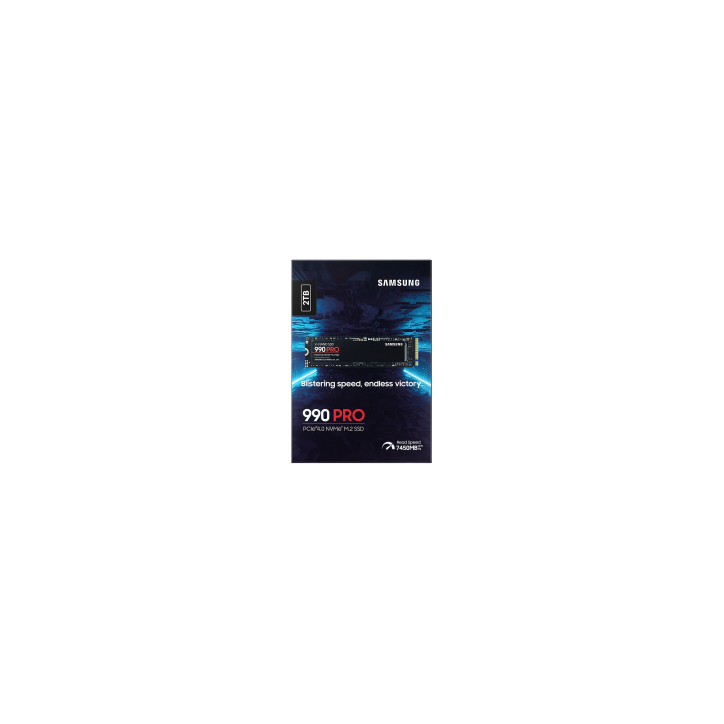 SAMSUNG SSD 990 PRO 2TB MZ-V9P2T0BW PCIe 4x4 NVME R/W 7450/6900 (SIAE)