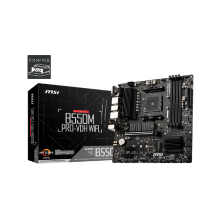 MB MSI B550M PRO-VDH WIFI M.ATX AMD AM4
