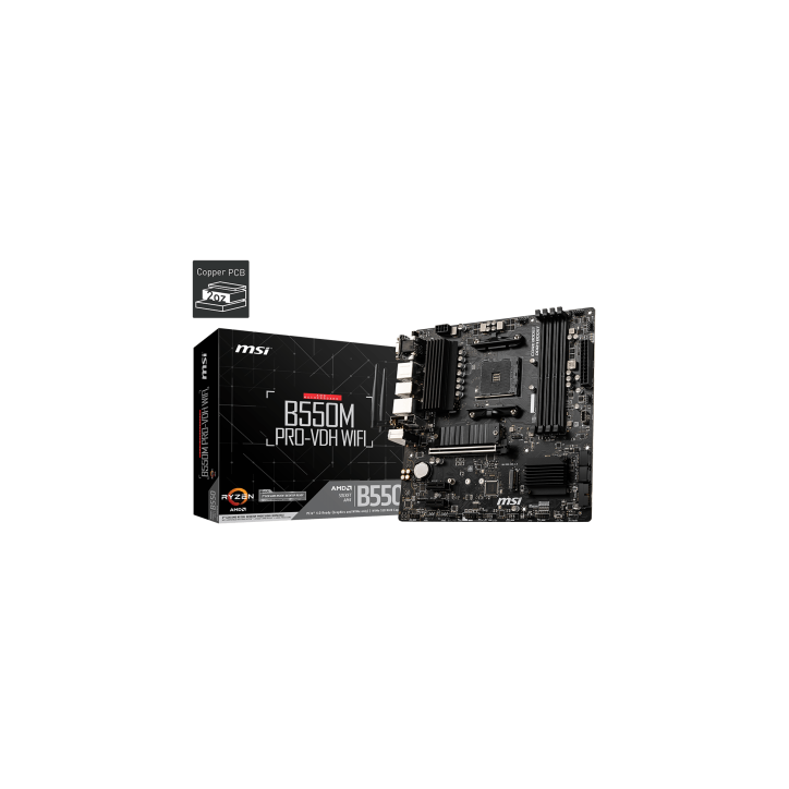 MB MSI B550M PRO-VDH WIFI M.ATX AMD AM4