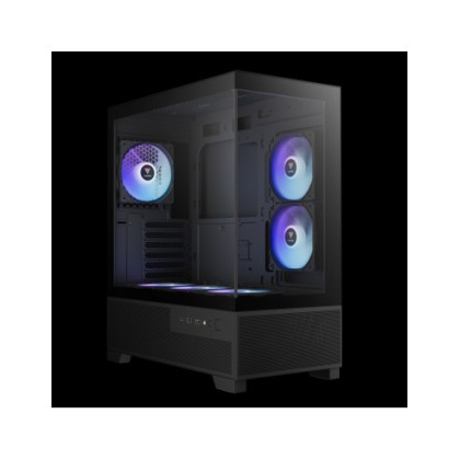 GAMDIAS CASE MID TOWER AURA GC12 ARGB 2TG 6*120ARGB