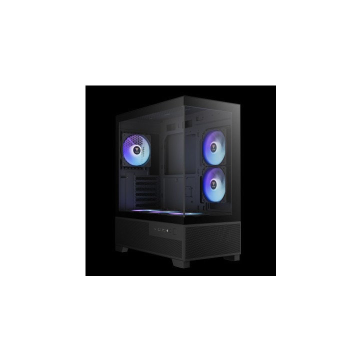 GAMDIAS CASE MID TOWER AURA GC12 ARGB 2TG 6*120ARGB