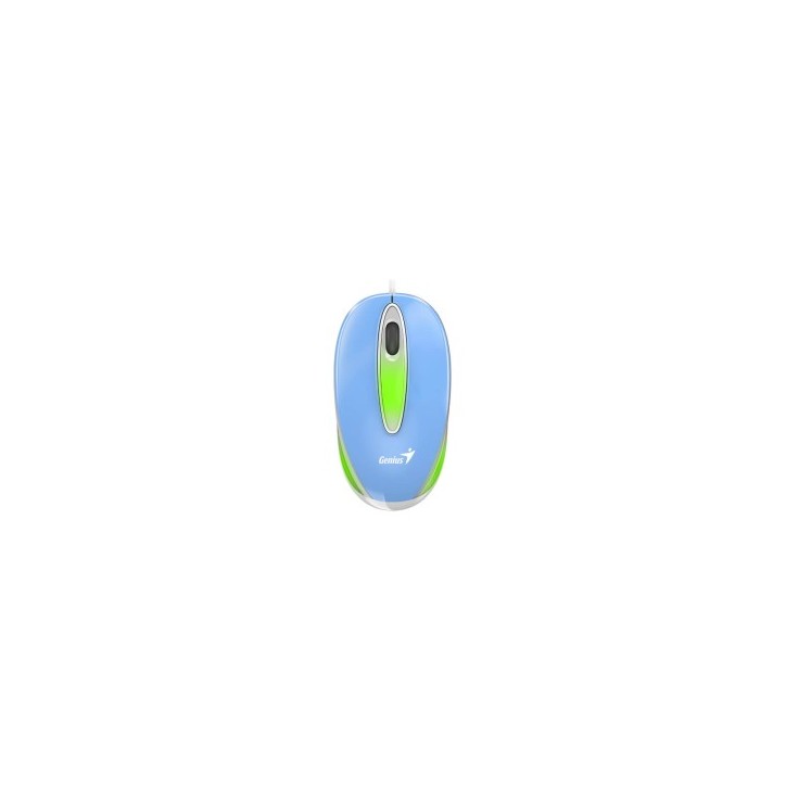 GENIUS MOUSE USB DX-MINI FLASHING LED BLUE