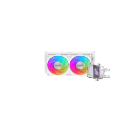 SAMA RAFF LIQUIDO L70 240WH WHITE ARGB POMPA CERAMICA VENTOLE 28mm