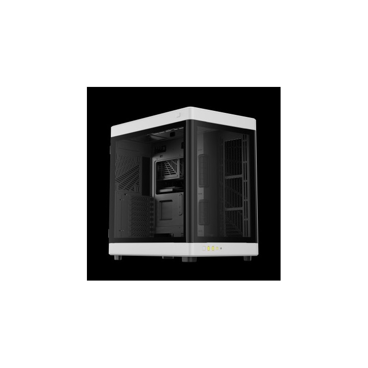 GAMDIAS CASE TOWER NESO P1 BW BIANCO/NERO 2*TG 5V ARGB MB (x RTX4090..)